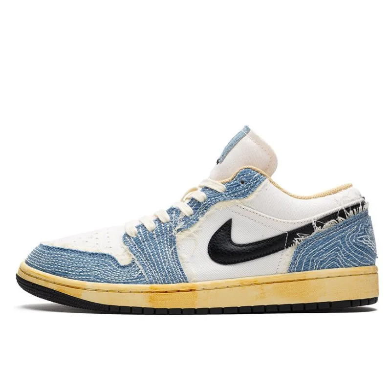 Air Jordan 1 Low WRMK Jean Sashiko