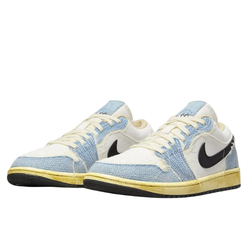 Air Jordan 1 Low WRMK Jean Sashiko