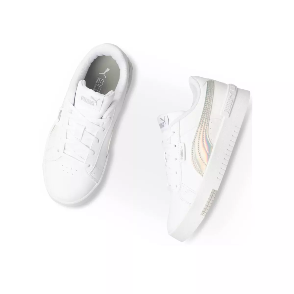 Baskets BLANC PUMA Jada Rainbow PS