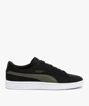 baskets homme smash v2 - puma noir vif baskets puma