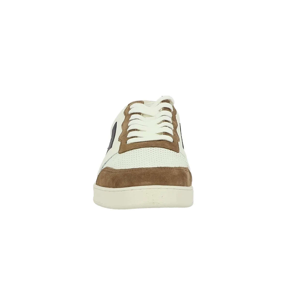 Baskets mode Faguo hazel leather suede blanc