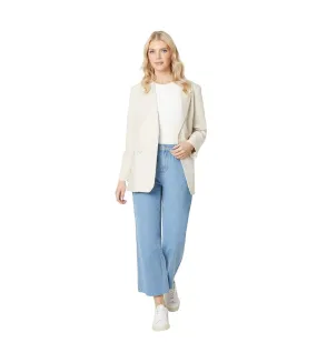 Blazer femme beige gris Principles