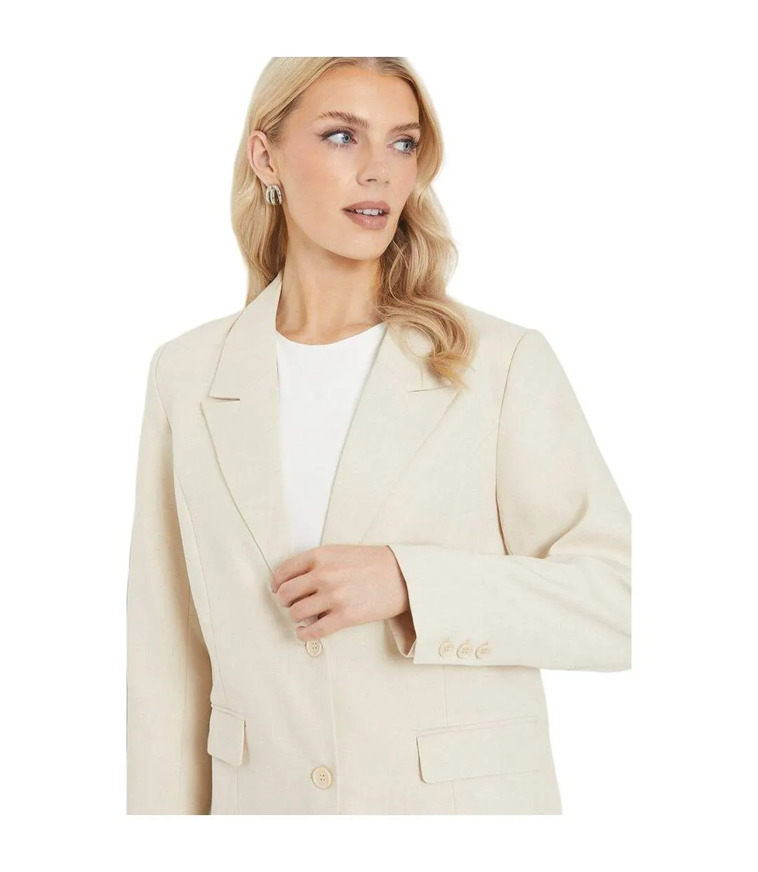 Blazer femme beige gris Principles