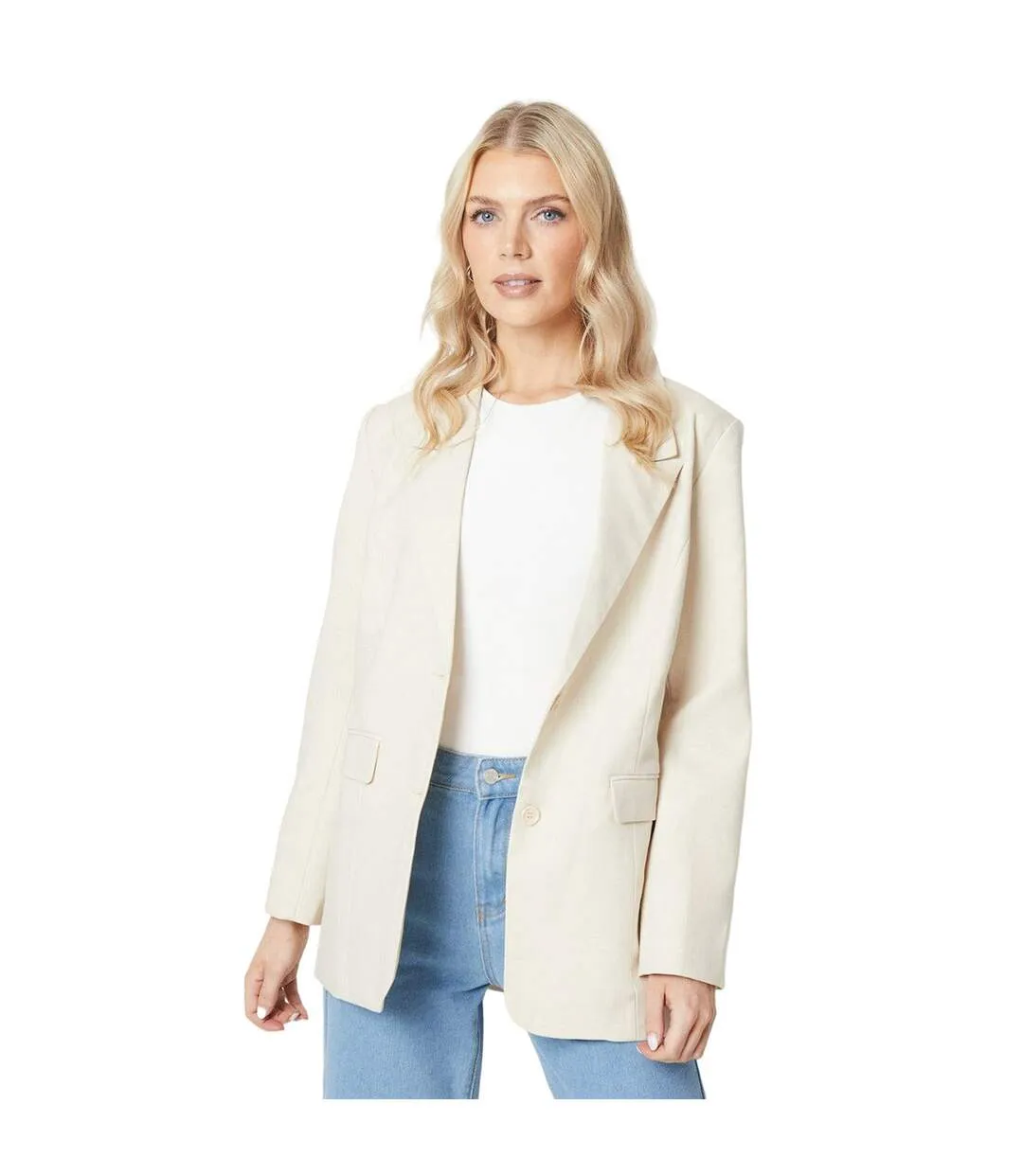 Blazer femme beige gris Principles