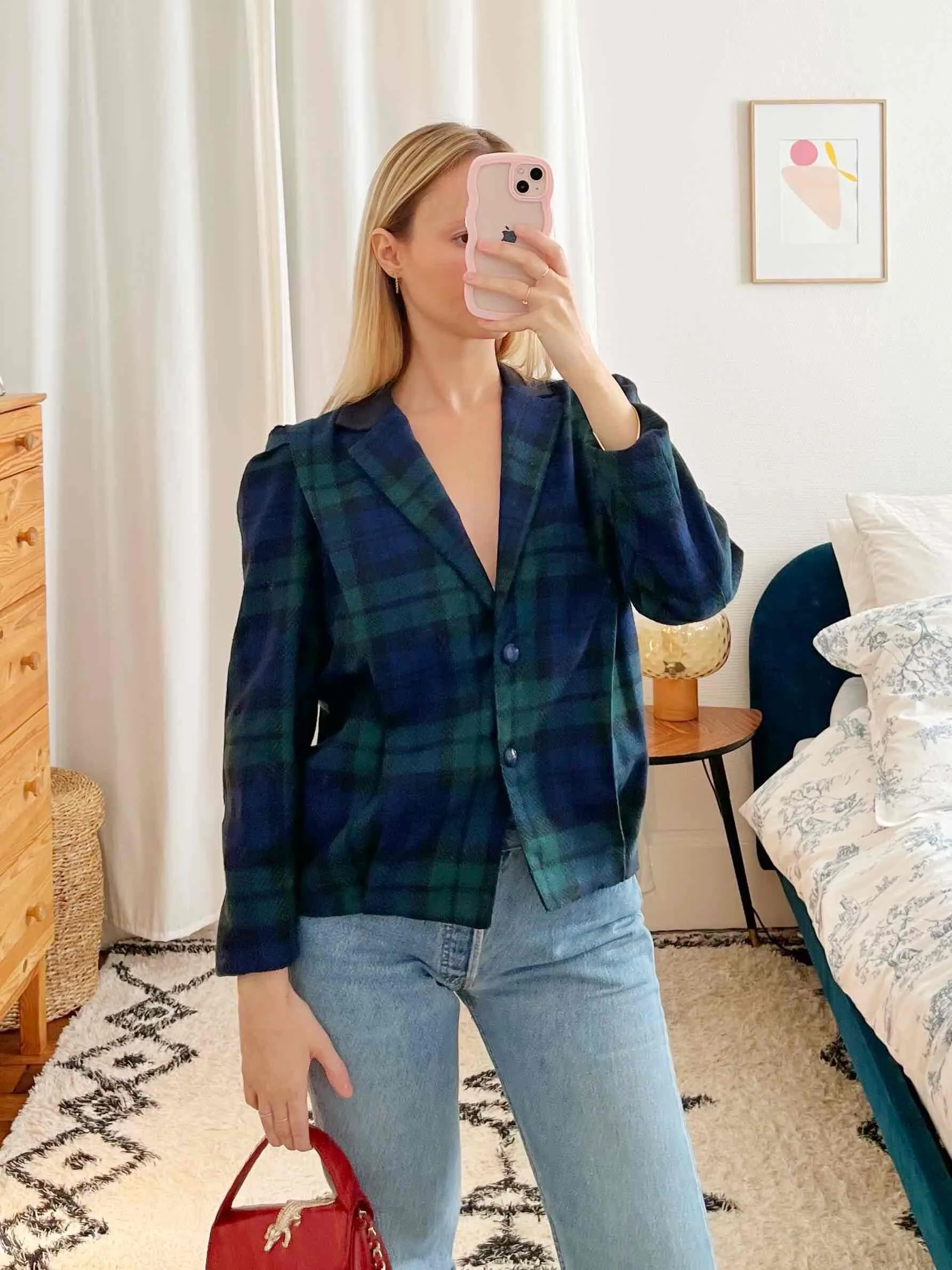 Blazer tartan