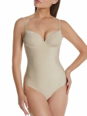 Body dos plongeant lipo effect Etna - Beige