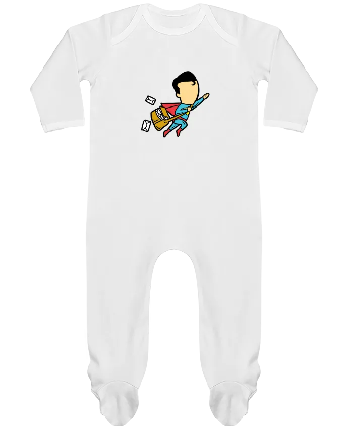 Body Pyjama Bébé Post par flyingmouse365