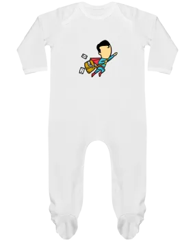 Body Pyjama Bébé Post par flyingmouse365