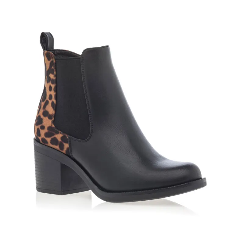 Boots / bottines Femme Noir Pretty Stories : Boots / Bottines . Besson Chaussures