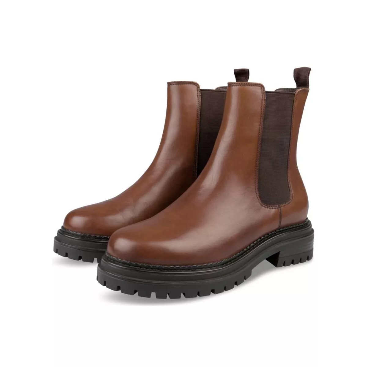 Bottines COGNAC SINEQUANONE