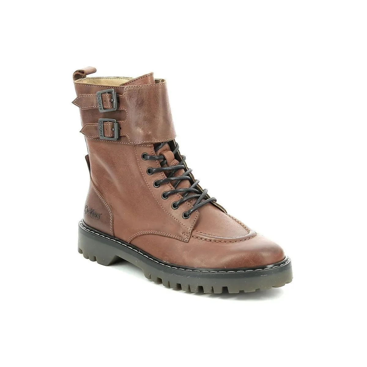 Bottines Kickers deckranger marron