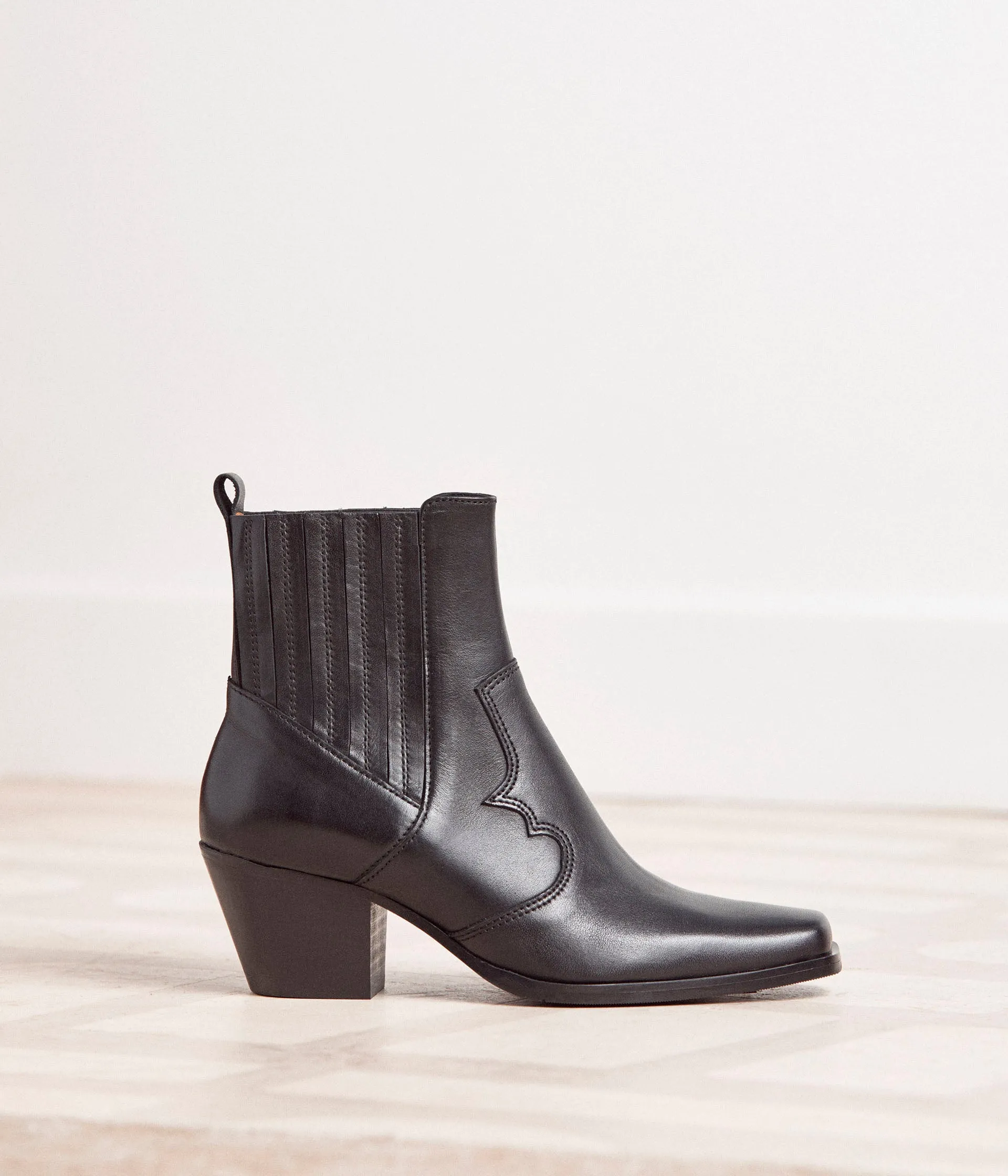 Bottines noires Ronnies