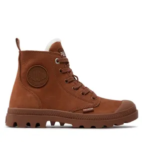 Bottines Palladium pampa hi zip wl marron