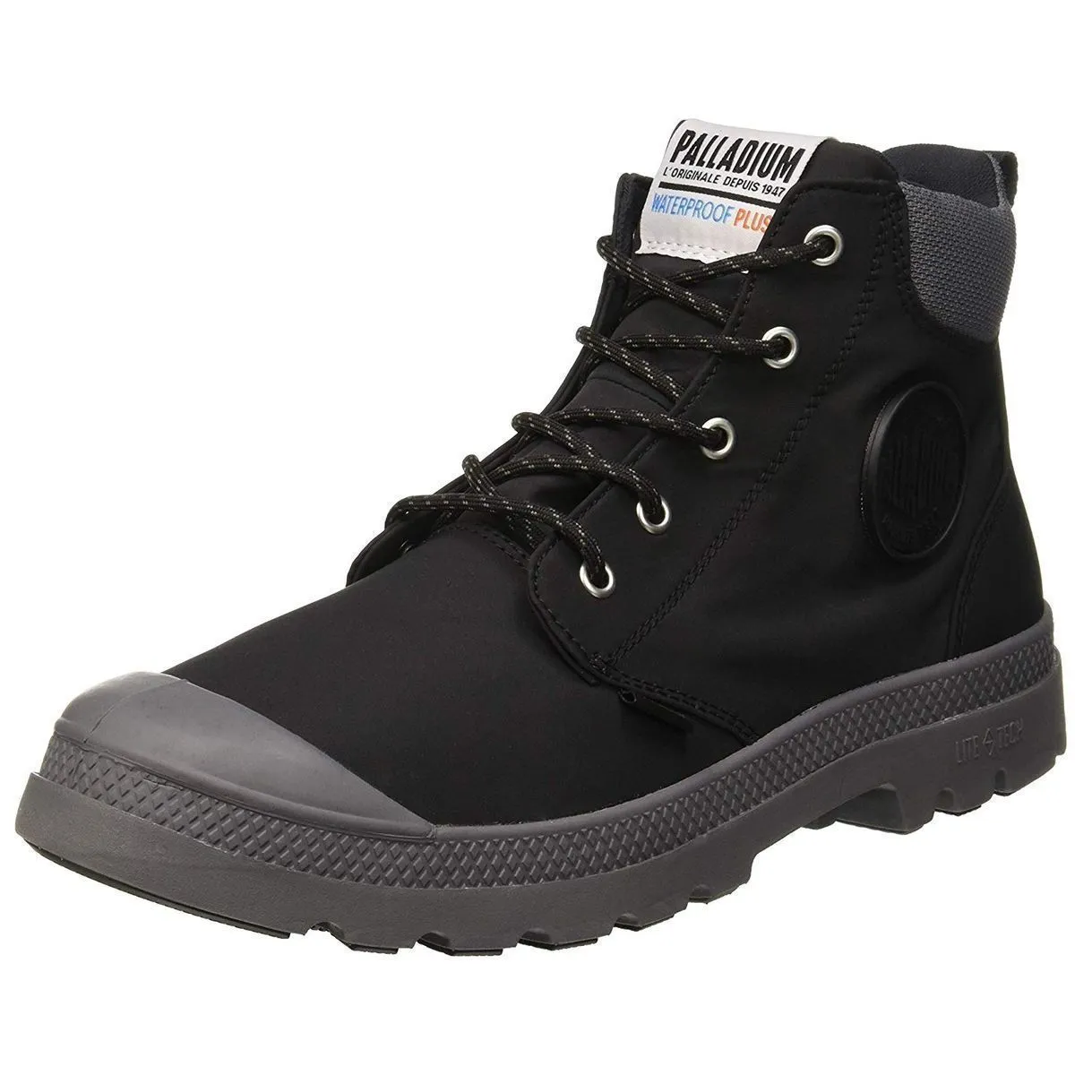 Bottines Palladium pampa lite cuff wp noir