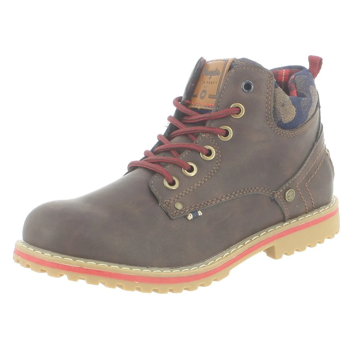 Bottines Wrangler yuma marron