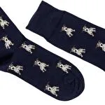 Chaussettes et collants Homme Bleu  : Chaussettes et collants . Besson Chaussures