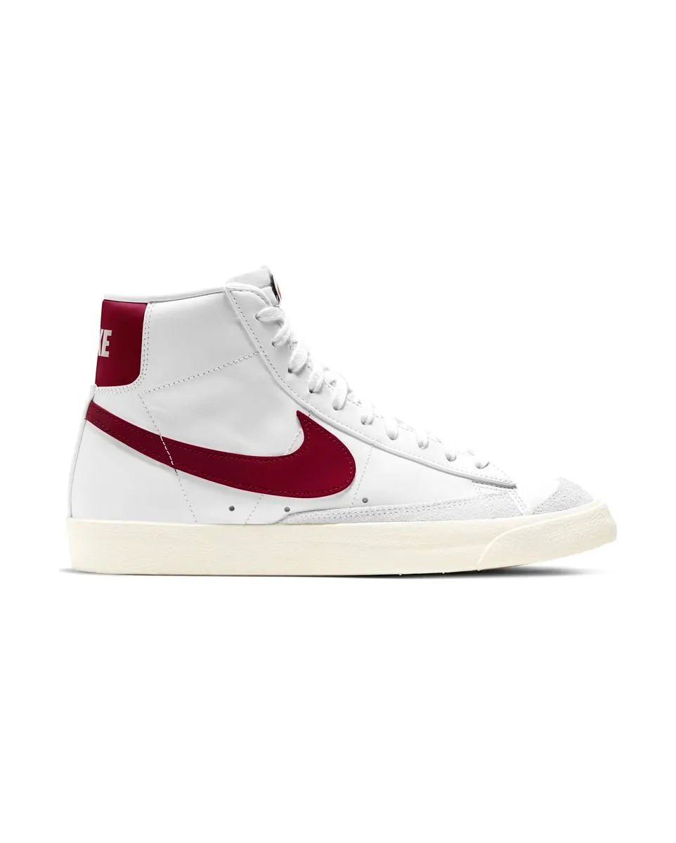 chaussures mode homme BLAZER MID  77 VNTG Blanc