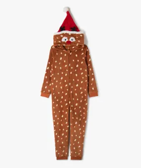 Combinaison pyjama enfant renne de Noël imprime