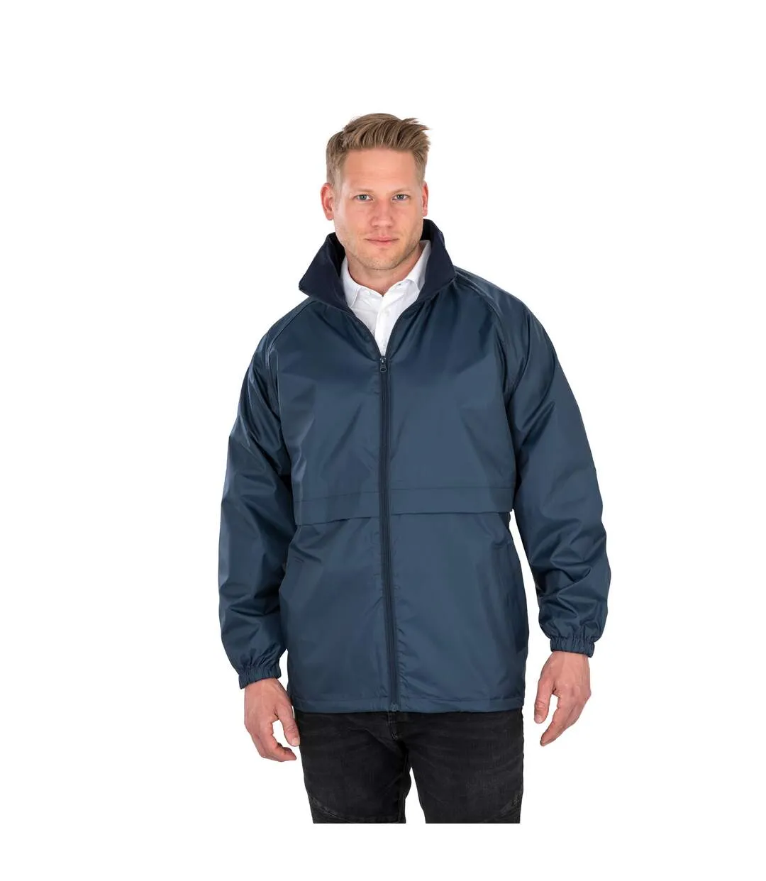 Core veste imperméable homme bleu marine Result