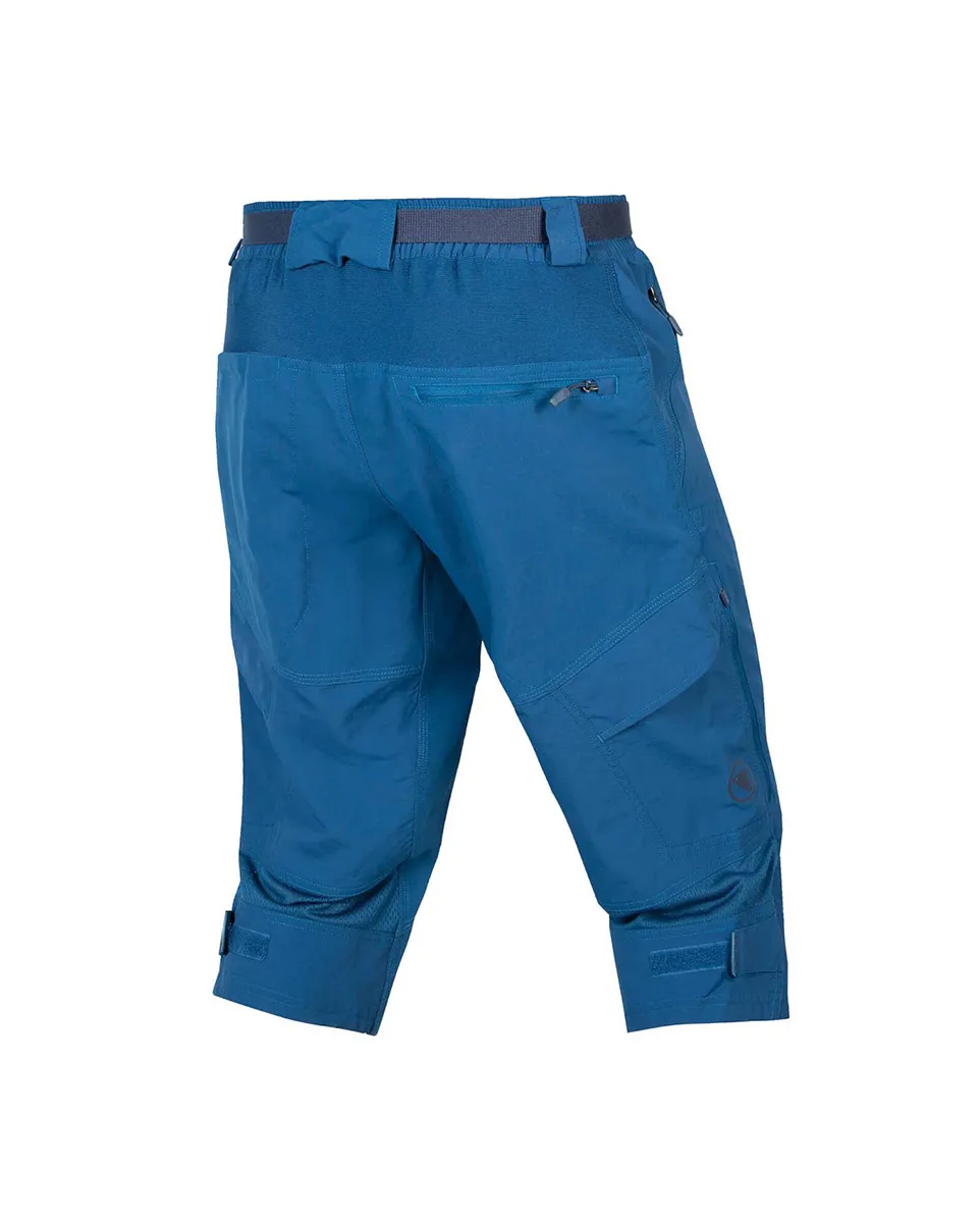 Corsaire Homme HUMMVEE avec sous-short Bleu