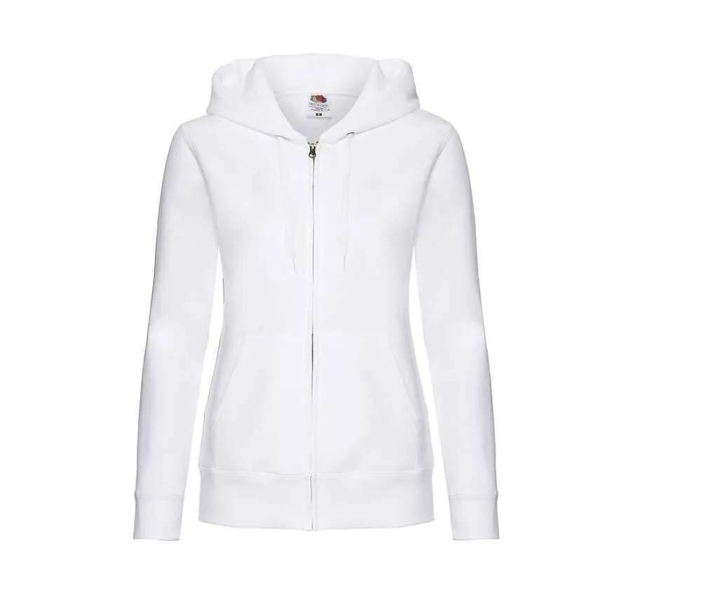 Fruit of the Loom SC375 - Sweat Capuche Grand Zip Femme