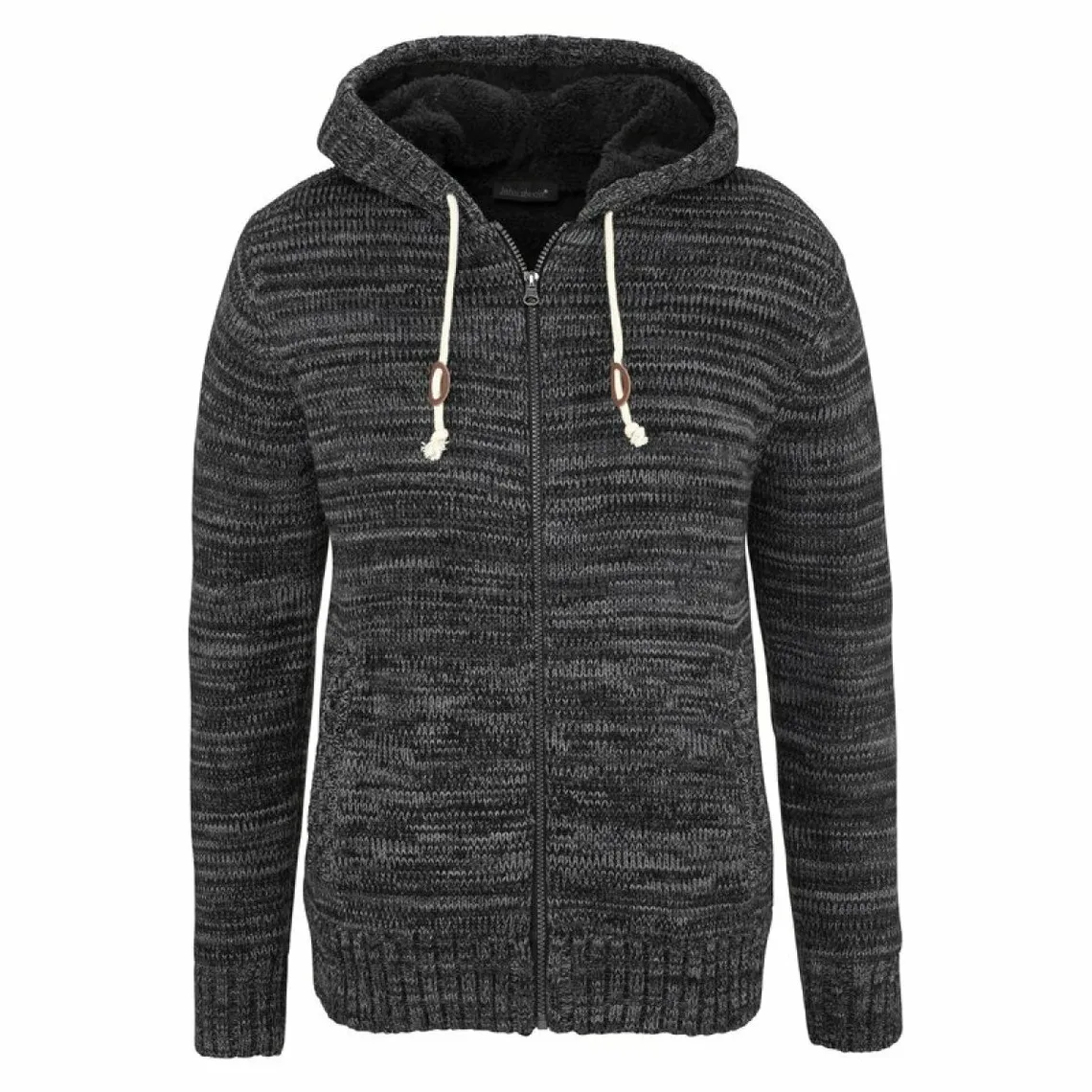 Gilet zippé à capuche fourré homme John Devin - Multicolore | 3 Suisses