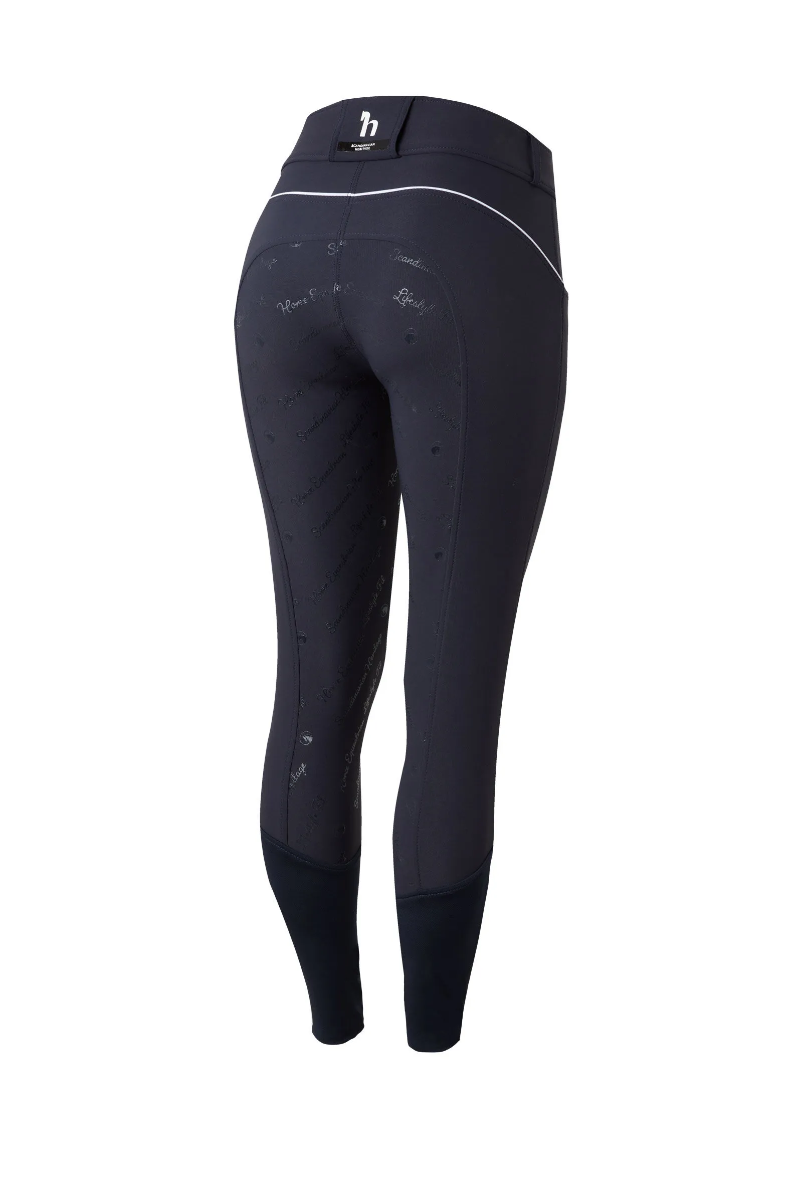 Horze Pantalon d'équitation Nordic Performance à grip silicone, femme