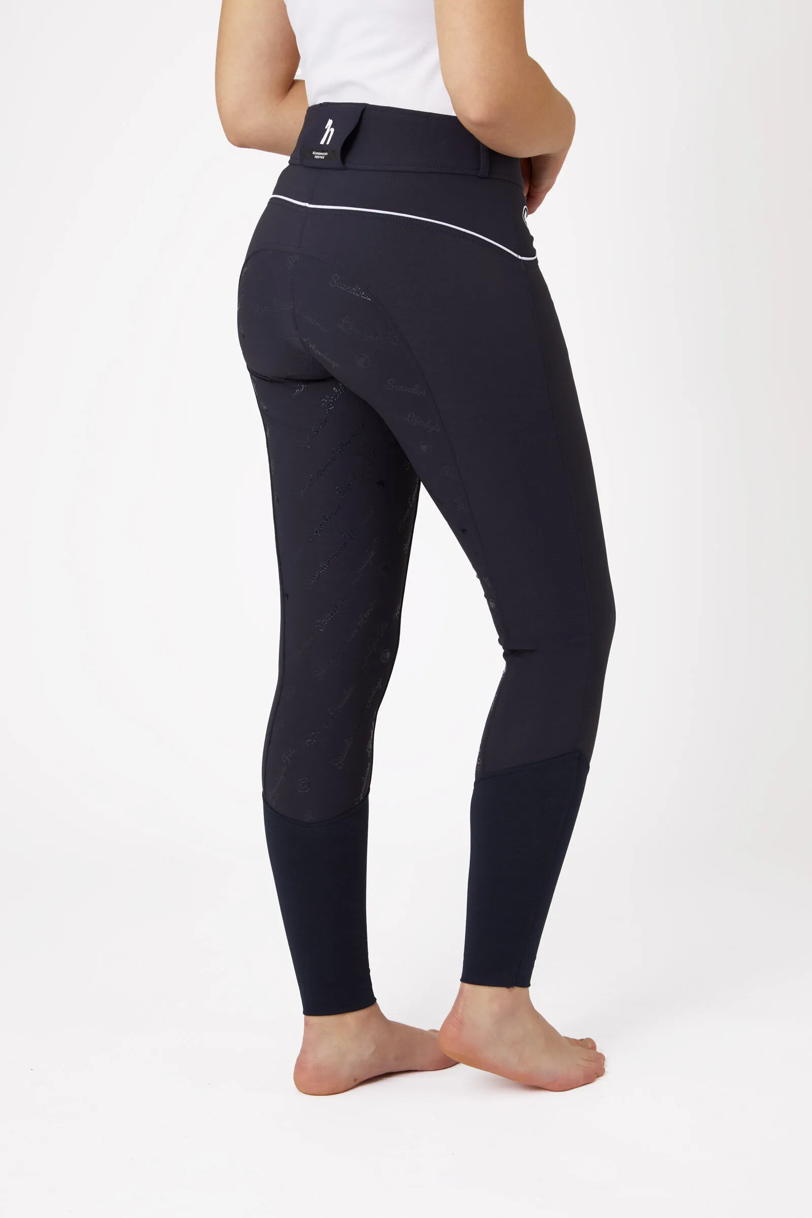 Horze Pantalon d'équitation Nordic Performance à grip silicone, femme