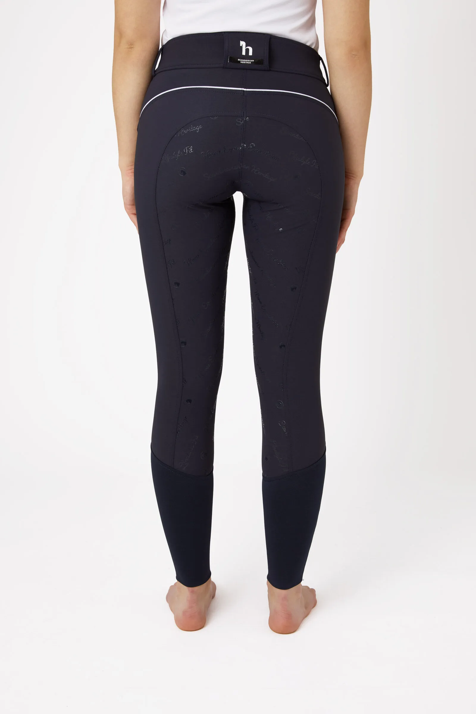 Horze Pantalon d'équitation Nordic Performance à grip silicone, femme