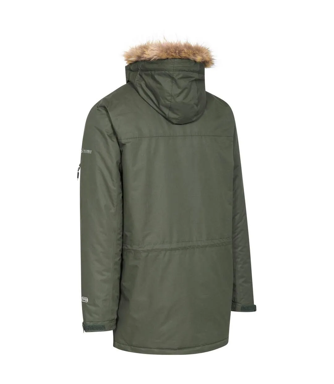 Jaydin veste imperméable homme olive Trespass