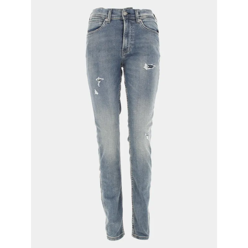 Jean mom fit bleu fille - Only | wimod