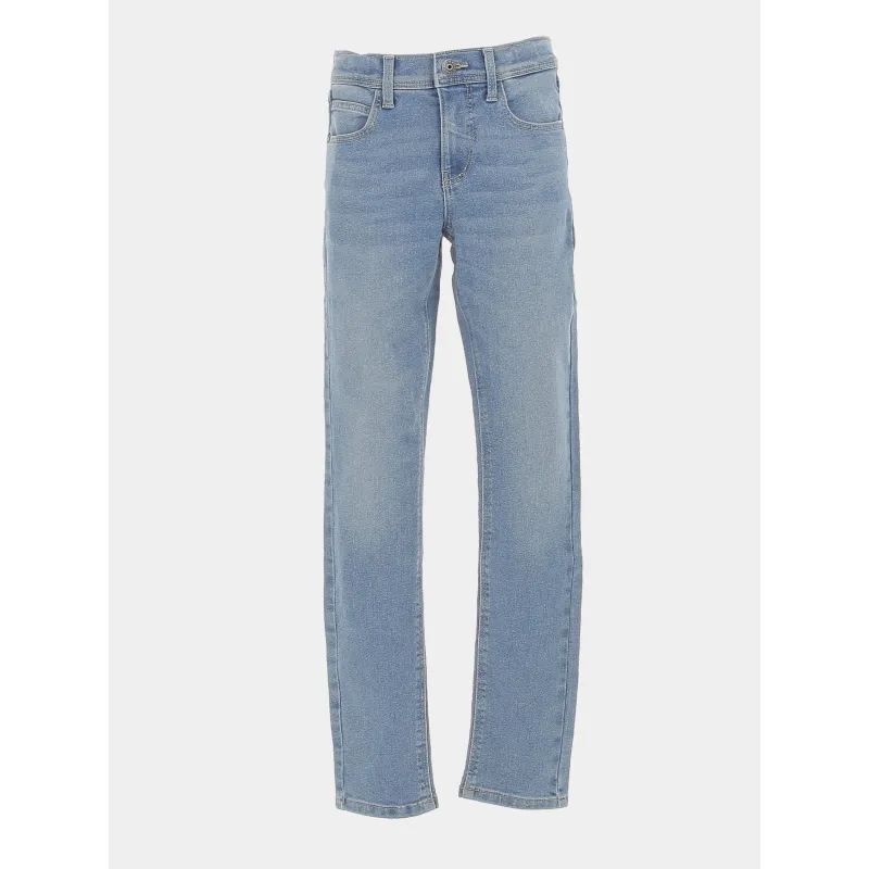 Jean mom fit bleu fille - Only | wimod