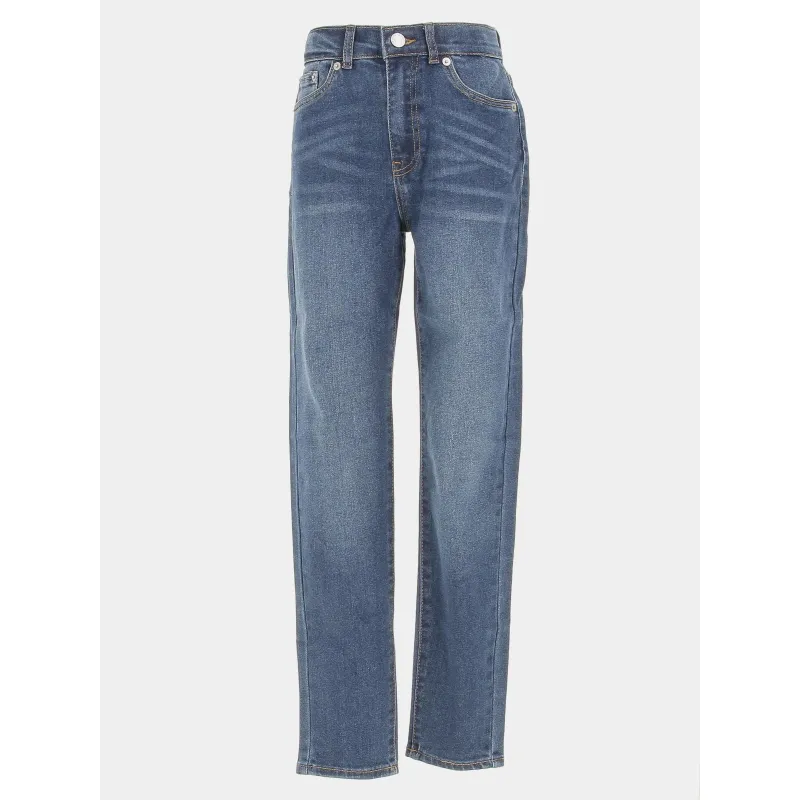 Jean mom fit bleu fille - Only | wimod