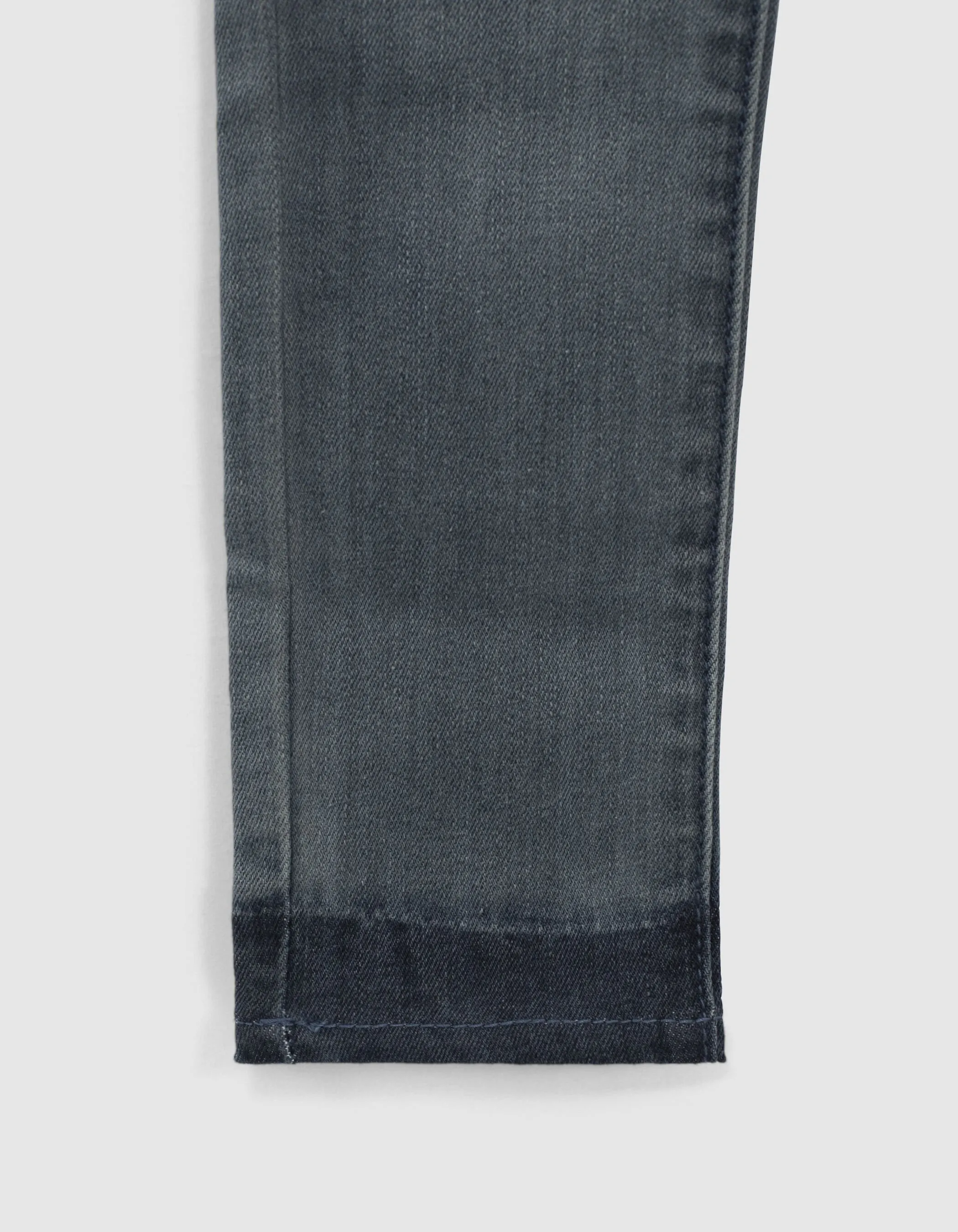 Jean skinny blue grey damier poche dos garçon