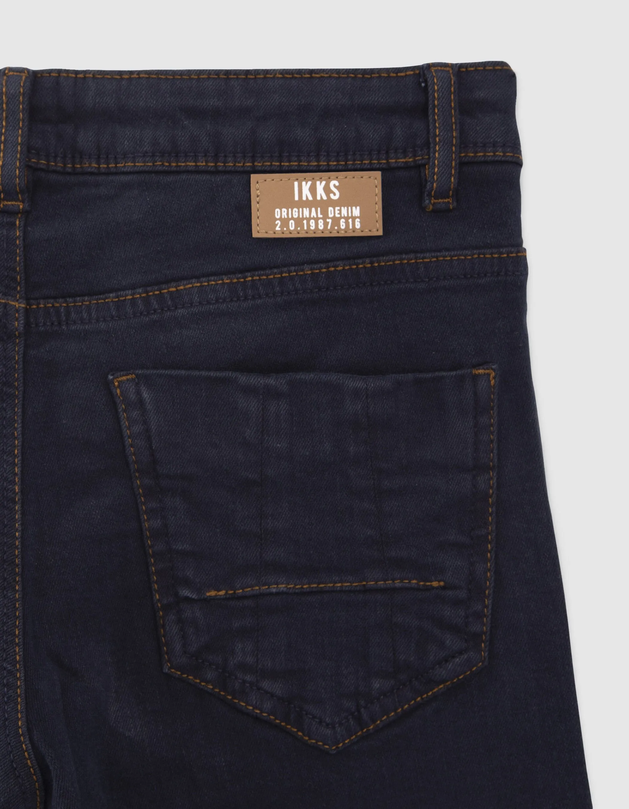 Jean skinny brut Essentiels en coton bio garçon