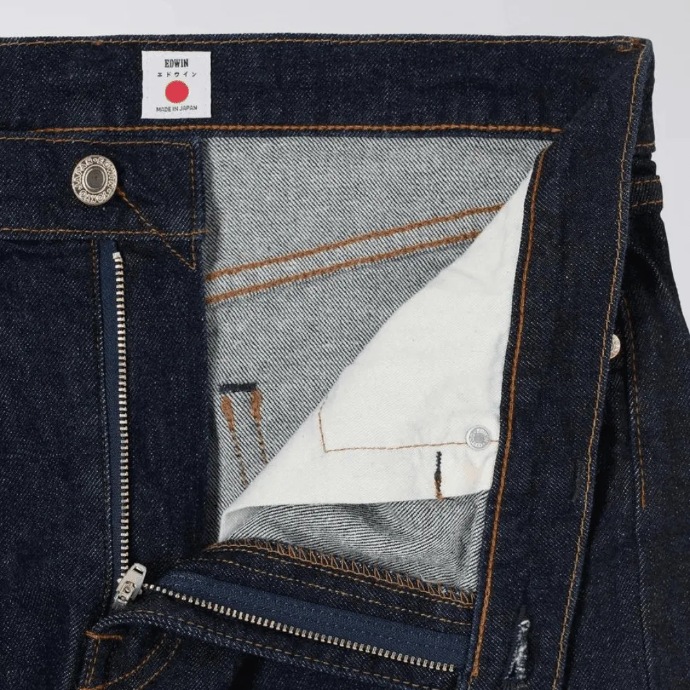 JEAN SLIM TAPERED - BLUE RINSED