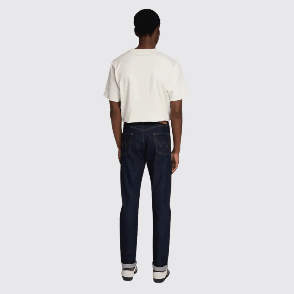 JEAN SLIM TAPERED - BLUE RINSED