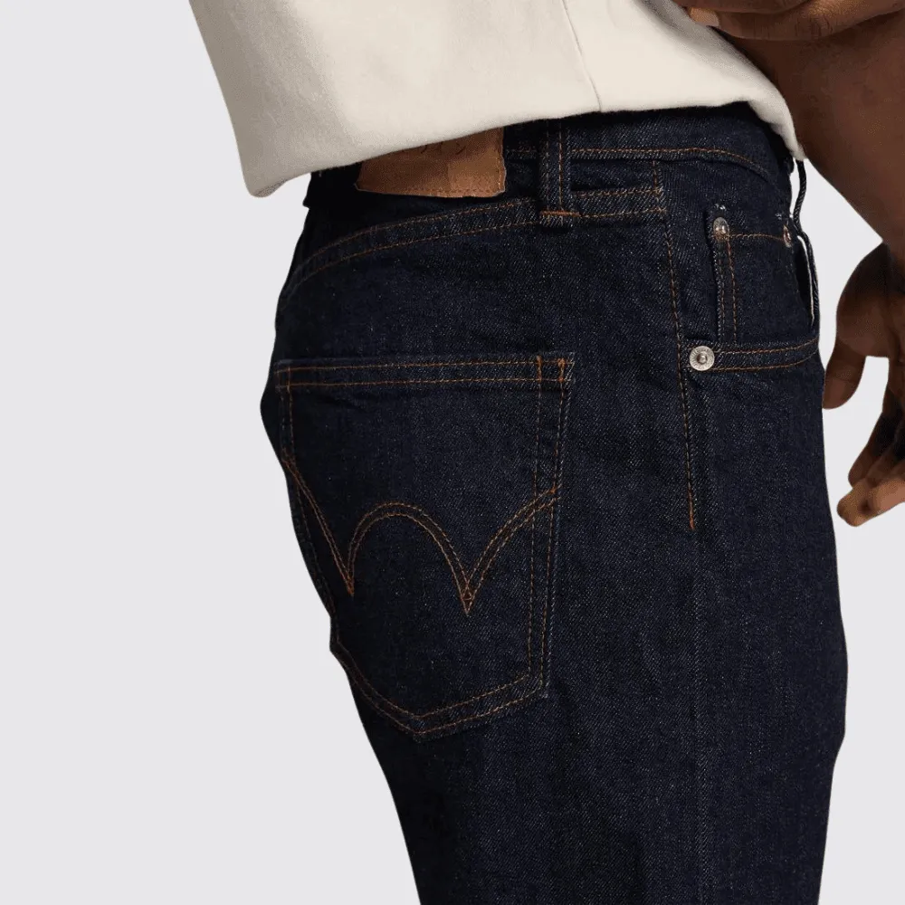 JEAN SLIM TAPERED - BLUE RINSED