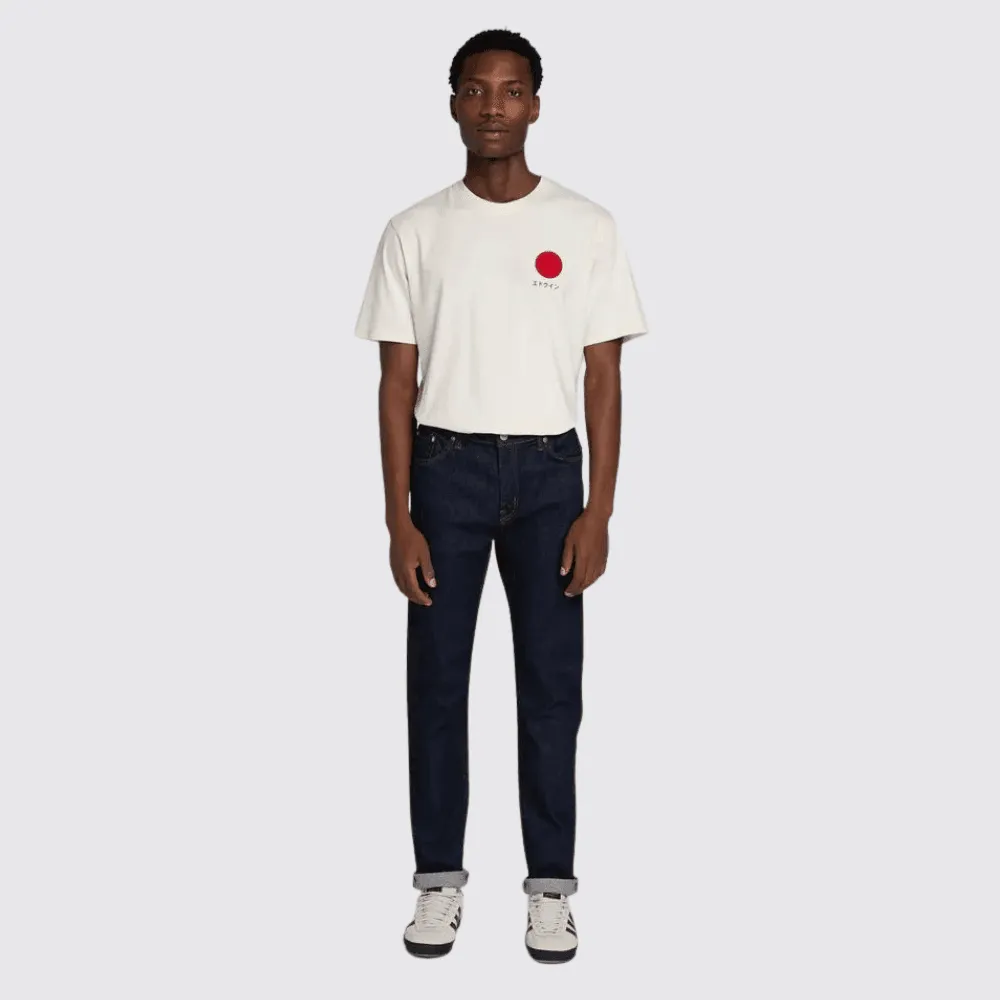 JEAN SLIM TAPERED - BLUE RINSED