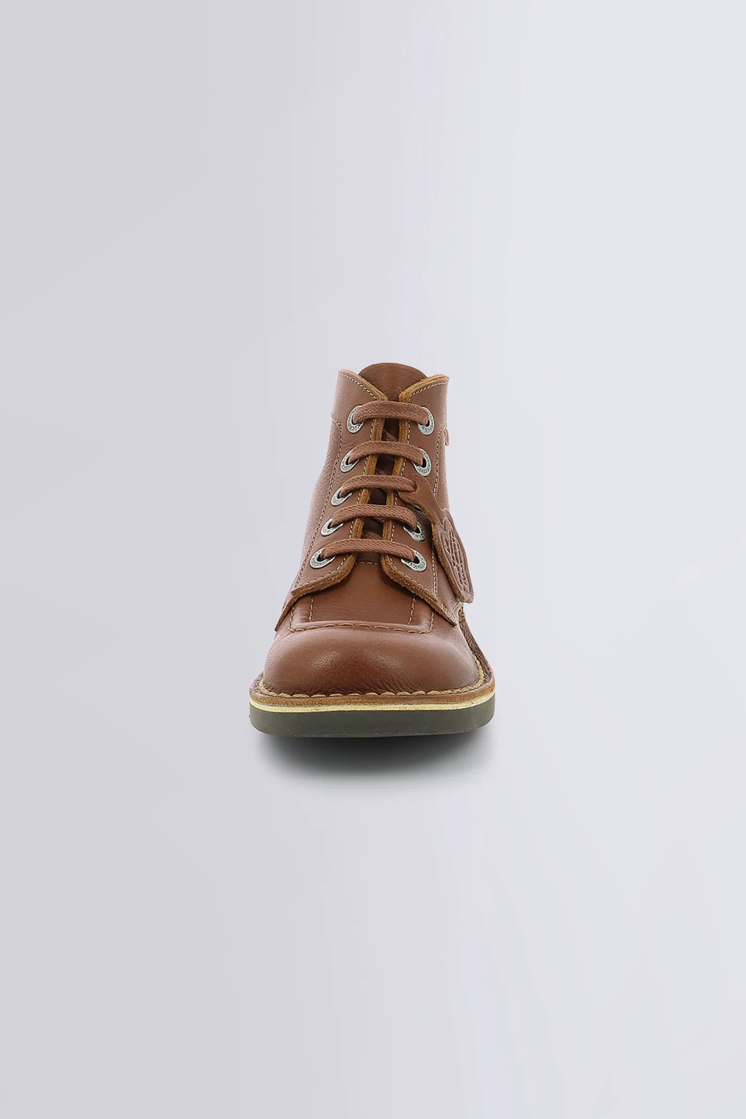 Kick Col - Bottines camel pour fille et garçon - Kickers © Officiel