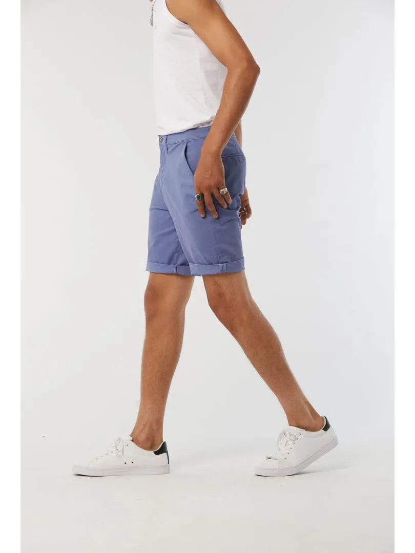 Lee Cooper - Short coton regular NASHO - Bleu