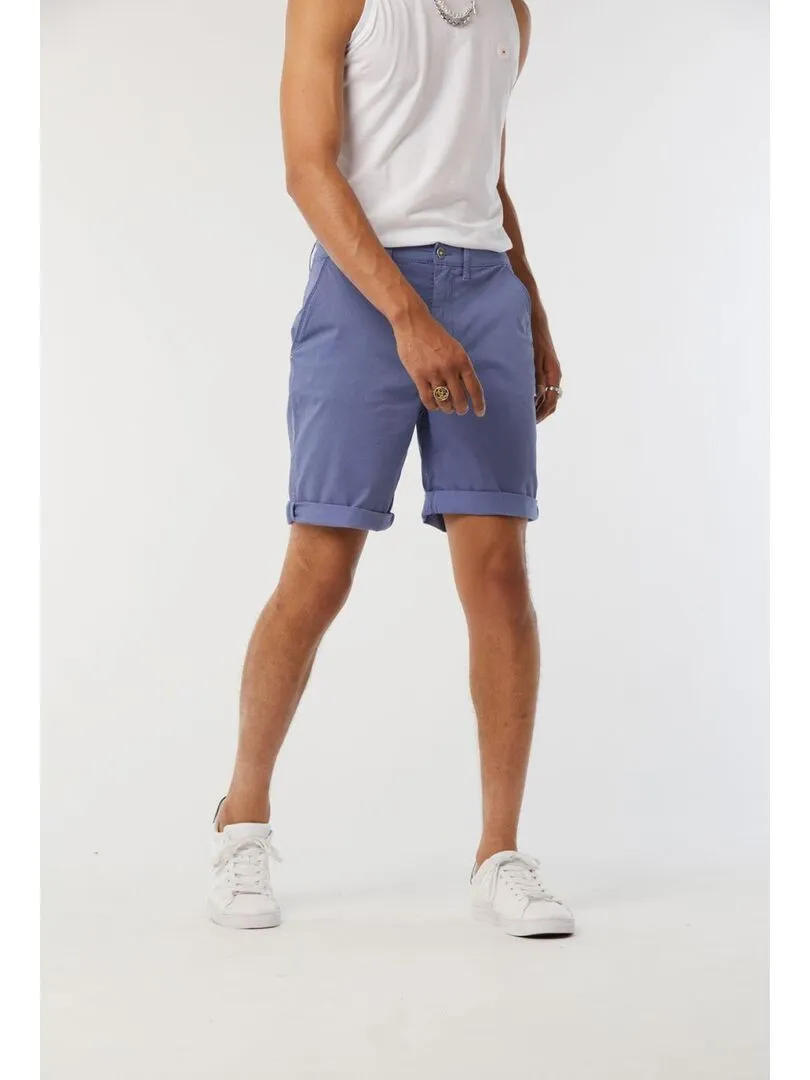 Lee Cooper - Short coton regular NASHO - Bleu