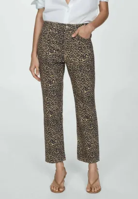 LEOPARD - Pantalon classique