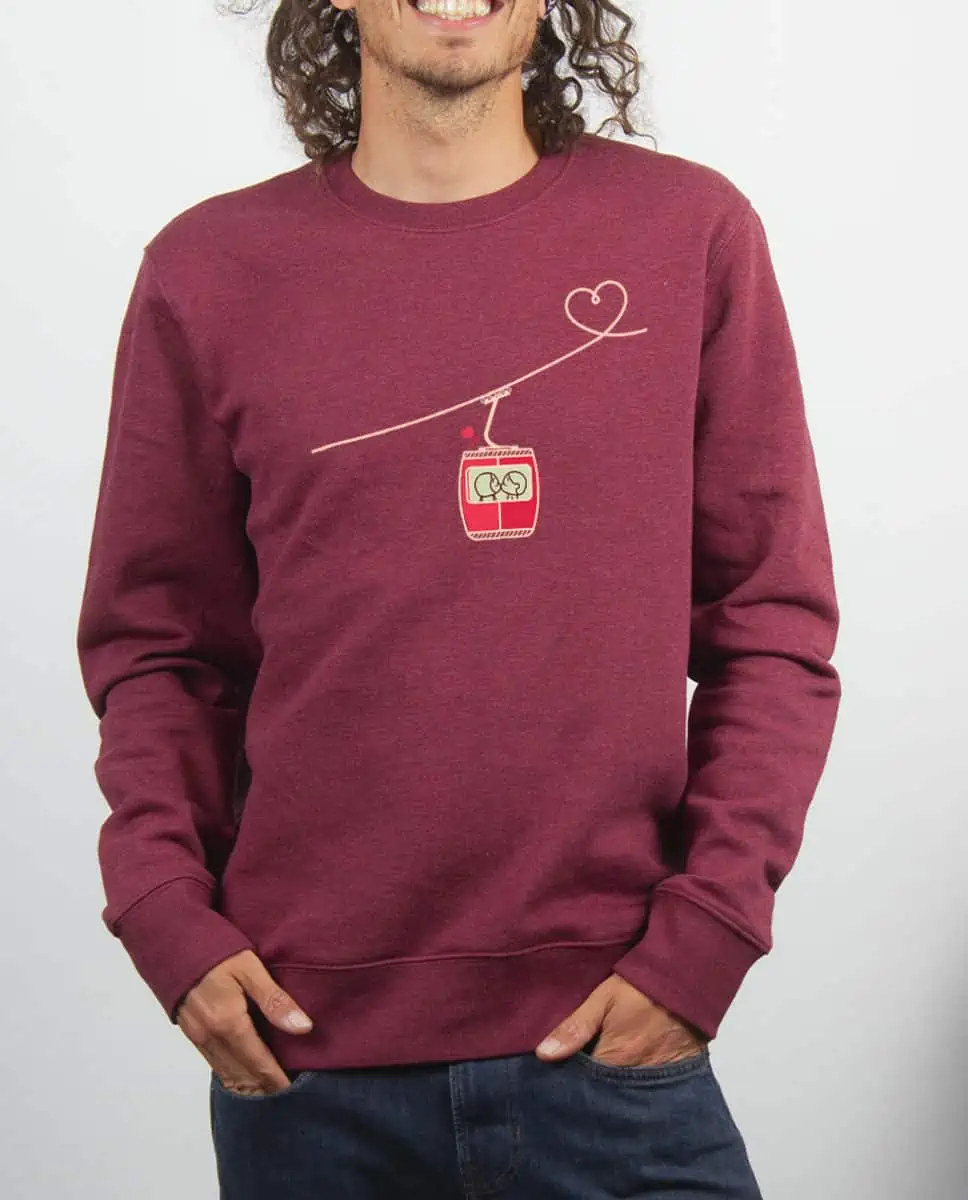 Les Savoyards - PULL HOMME : TELECABINE LOVE