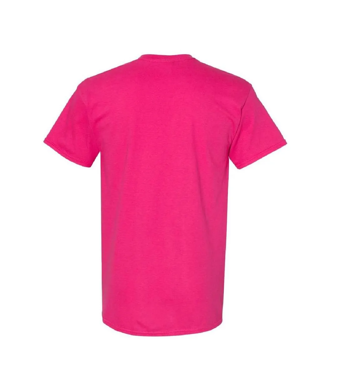 Lot de 5  t-shirts manches courtes hommes magenta Gildan