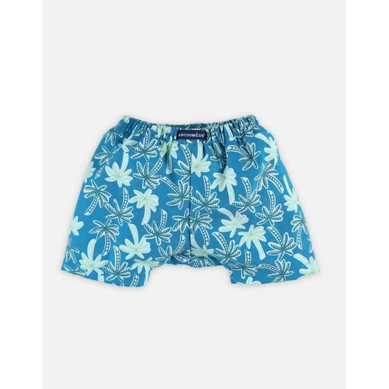 Maillot short Double protectio bleu - Archimède