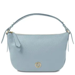 Margot Sac à Main en Cuir Souple Bleu Céleste TL142386