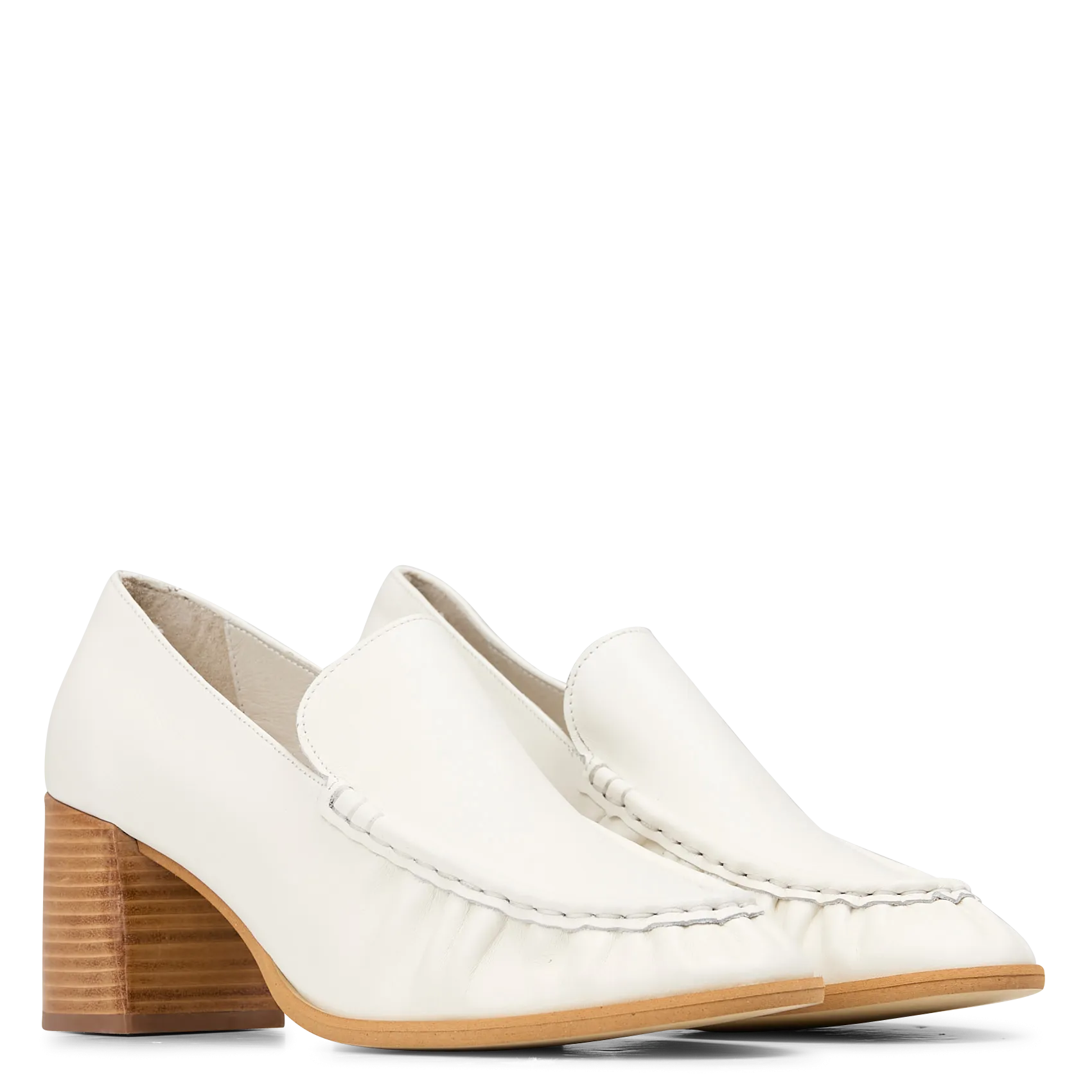 MOCASSINS à TALONS EN CUIR HIKARI - SESSUN pour FEMME | Printemps