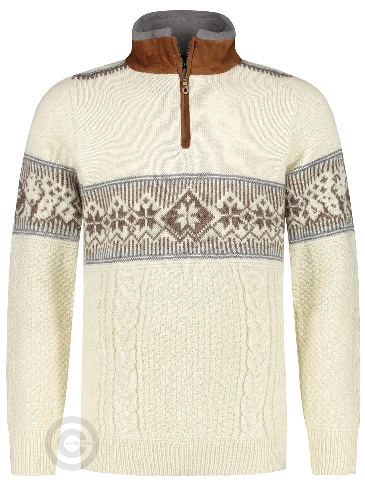 Nordic Polar Sweater, off-White