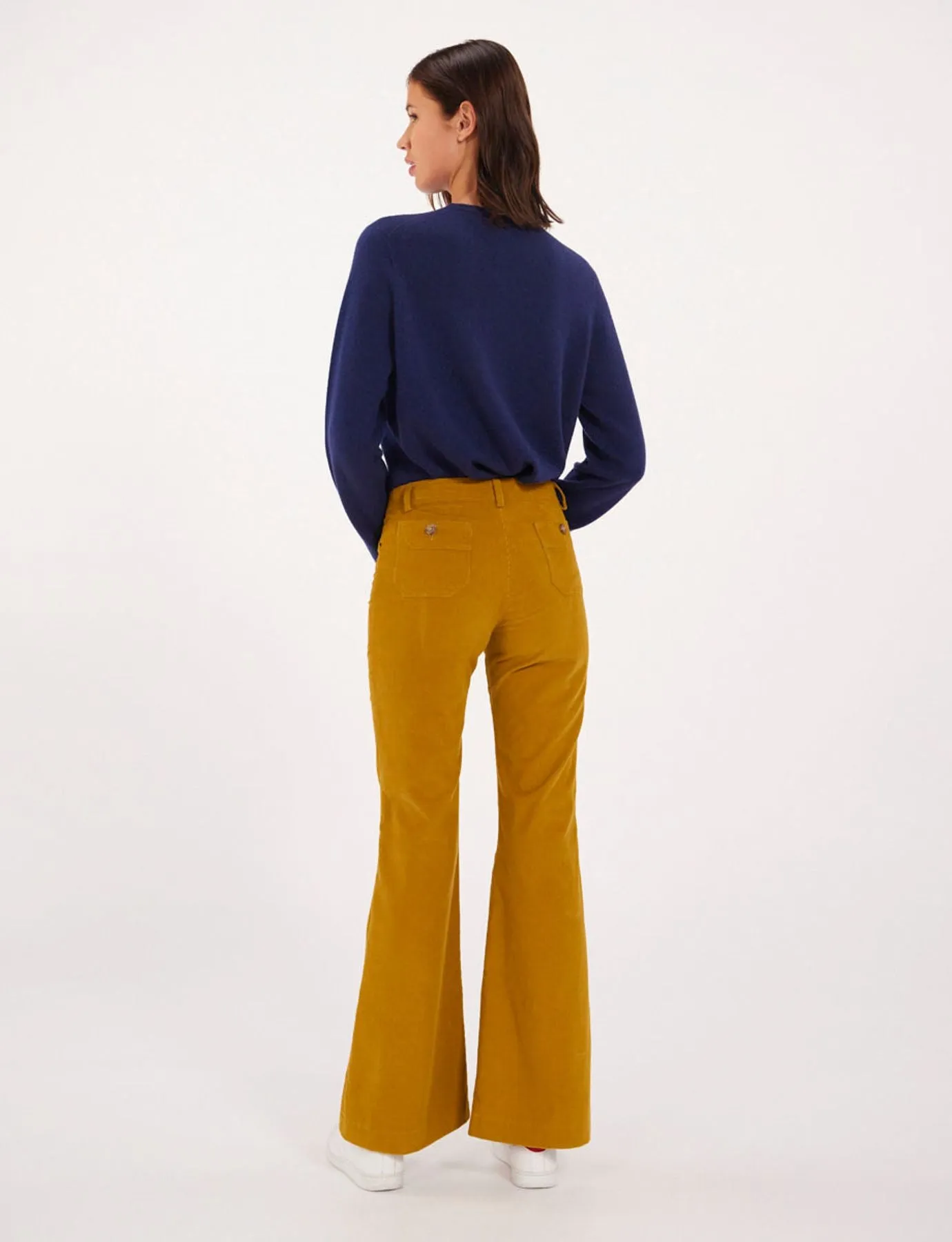 Pantalon Charlotte ocre